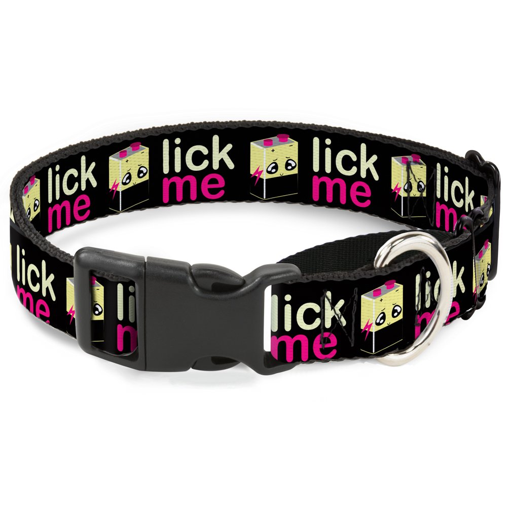 Collier de chien martingale Buckle Down Mgc-w31250-l Lick Me réglable grand chien