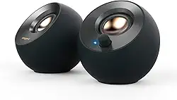 CAIXA DE SOM 2.0 PEBBLE V2 USB TIPO C 4W RMS, CREATIVE LABS, PRETA 51MF1695AA000