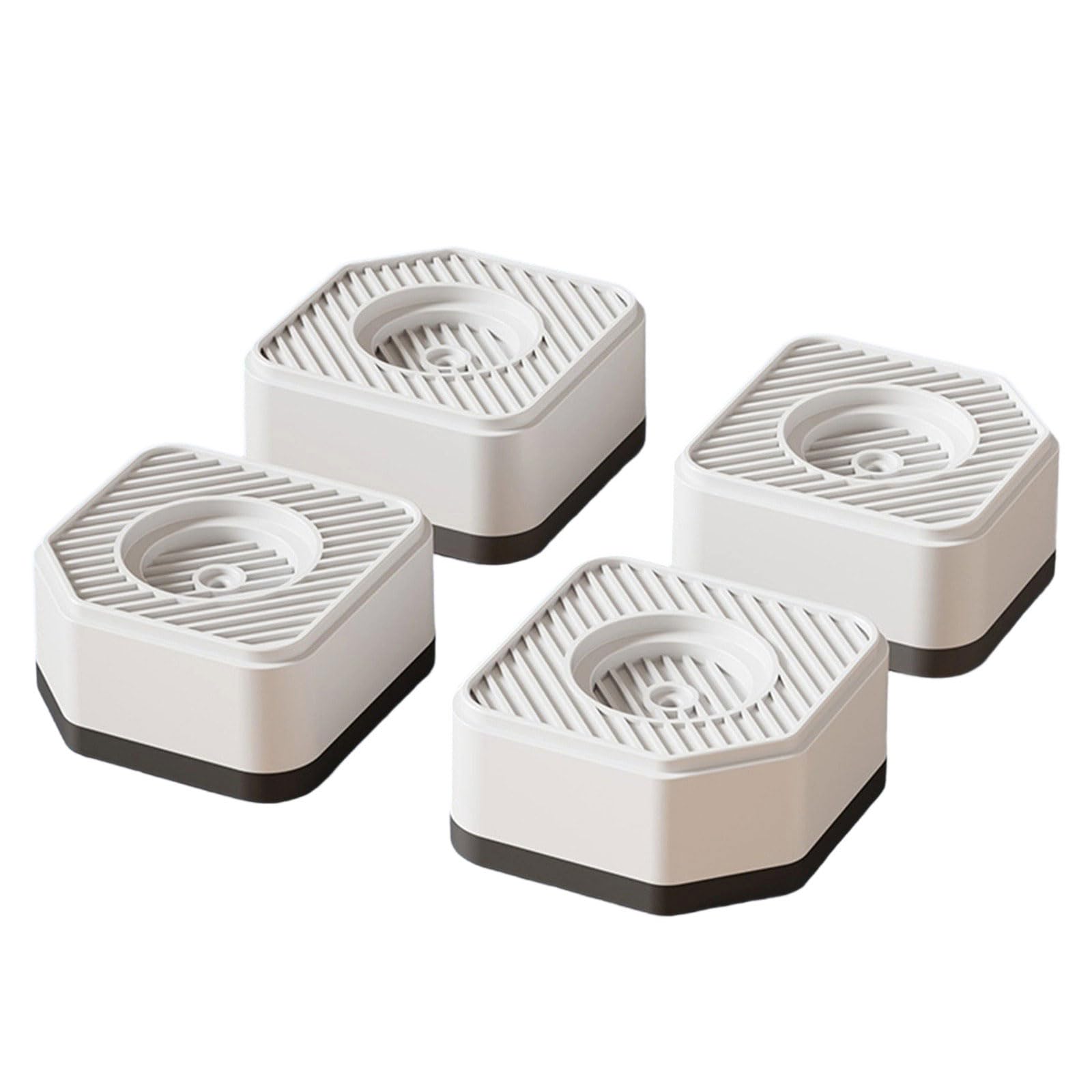 Tsophreniq 4Pcs Washing Machine Shockproof Pad Protector Feet Pads for Dryer Floor Protective Home Protector Pedestals Washer Shock Absorbing Refrigerator Washing Machine Stand