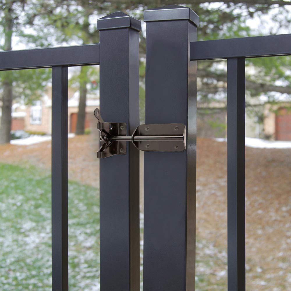 Slide Bolt Gate Latch - 304 Stainless Steel Heavy Duty Barn Door Lock