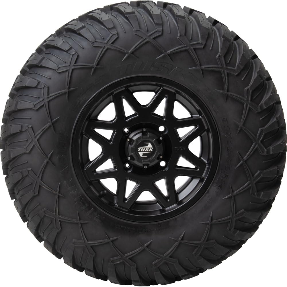 Amazon.com: TUSK 4/137 Tintic Wheel 14x7 4.0 + 3.0 Matte