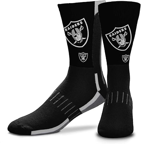 Miniatura 9 de For Bare Feet NFL Adult Curve Socks - Game Day Apparel - Machine Washable - Warm & Cold Weather - Comfort and Style for Men Color del