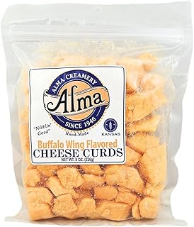 Alma Cheese Curds - Buffalo Wing Flavor (Pack of 4)
