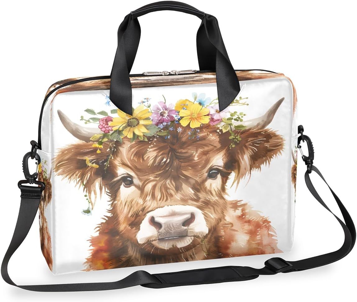 16 Inch Dinosaur White Dinosaur Laptop Bag Carring Computer Case Laptop Messenger Shoulder Sleeve