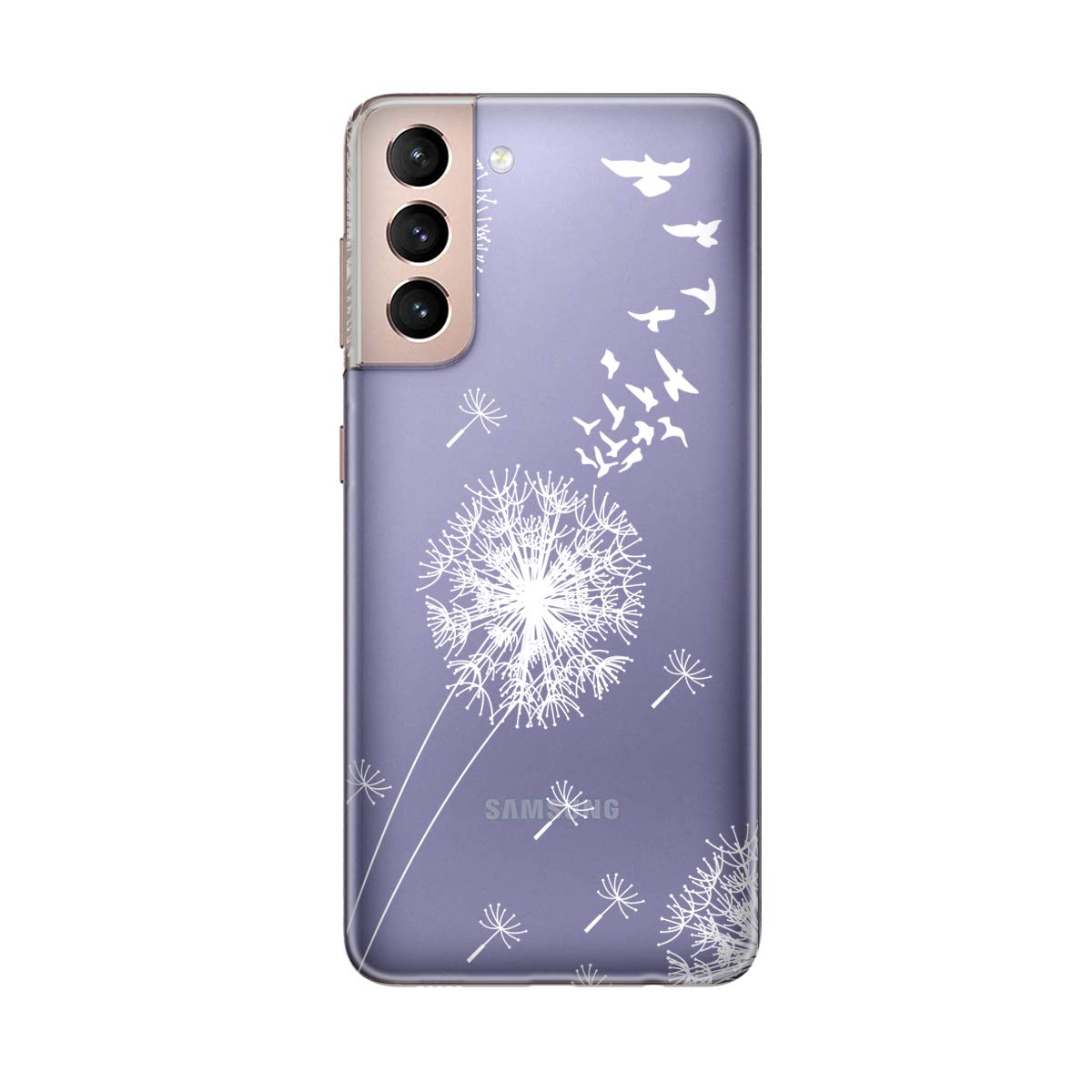 Custodia per Samsung Galaxy S21 Plus Ufficiale di Lilo & Stitch Angel & Stitch Beso Proteggi il tuo cellulare con la cover per Samsung in silicone ufficiale Disney