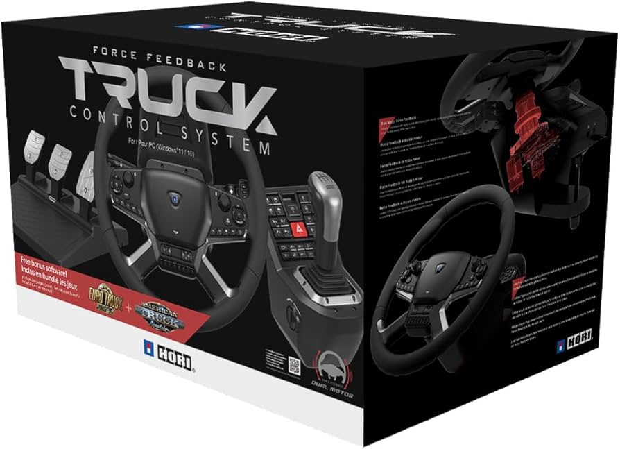 HORI Force Feedback Truck Control System for PC : Amazon.pl