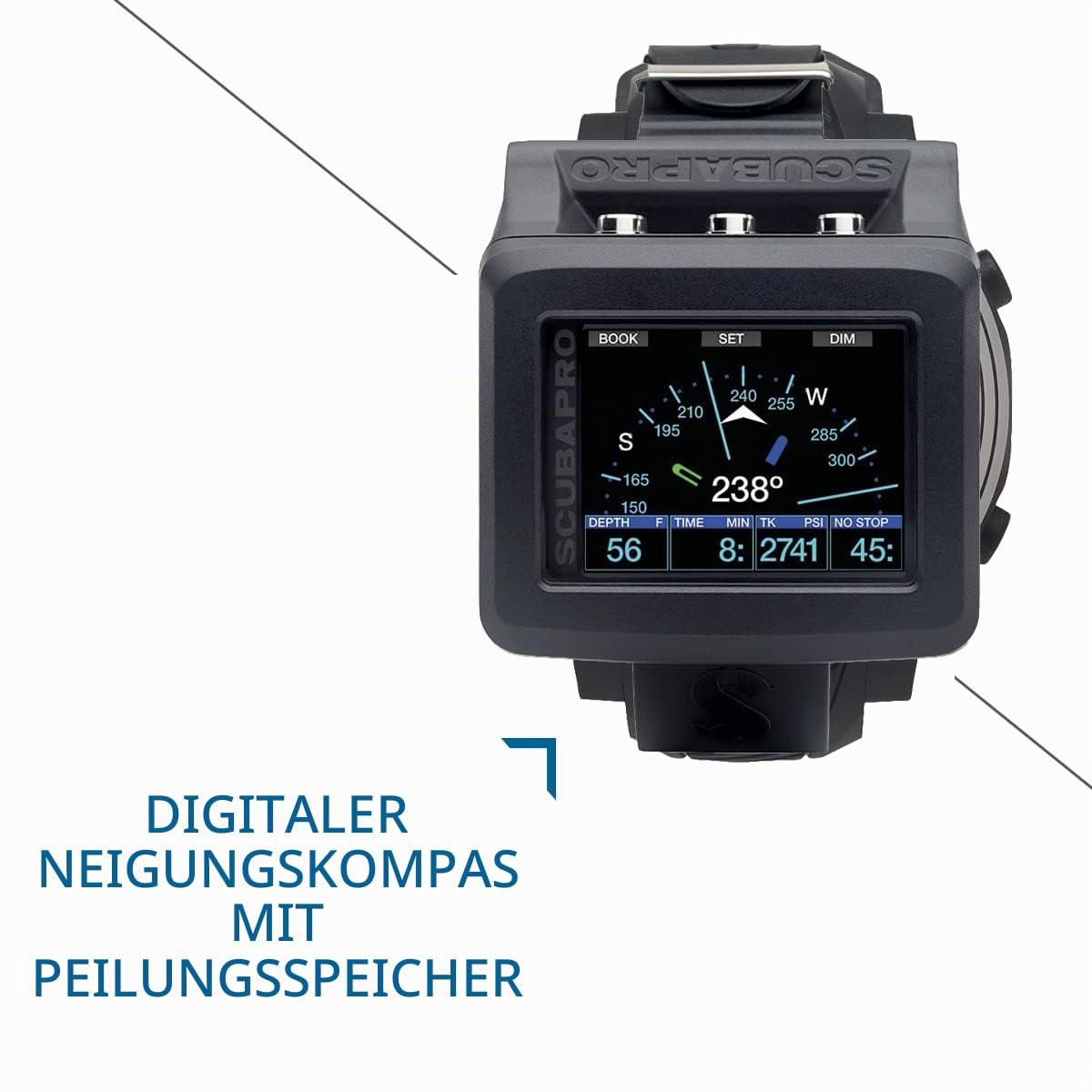 Scubapro Galileo G2 - Tauchcomputer mit LED-Sender