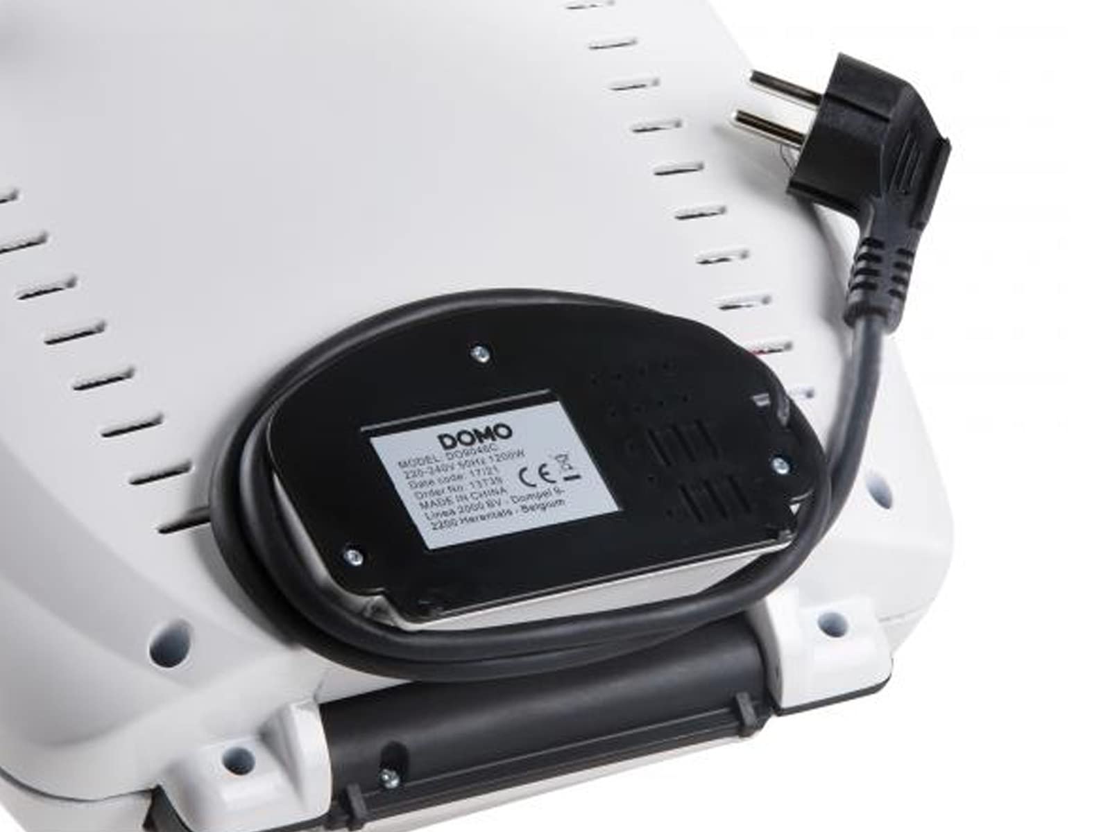 Sandwichera XXL 2 en 1, 4 placas de conchas y gofrera, 1200 W