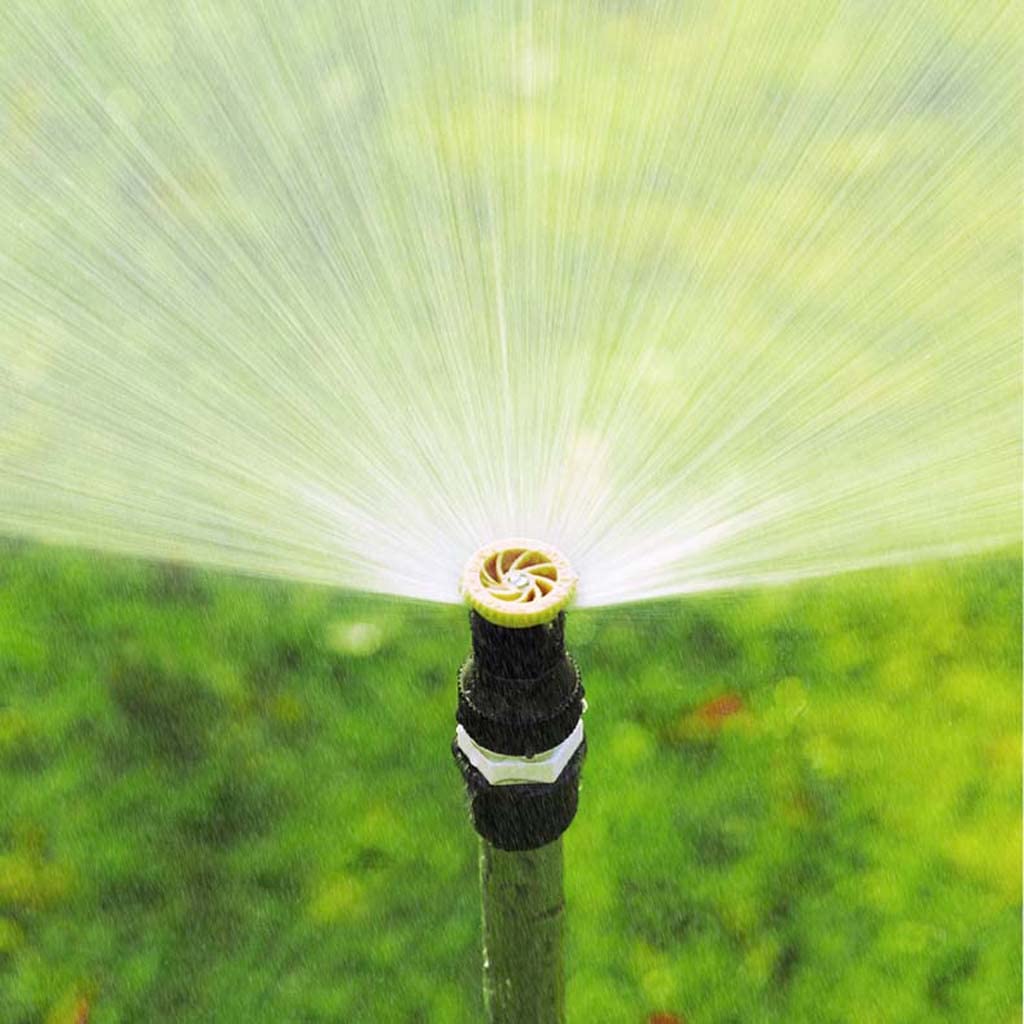 WZX 94 cm Irrigatore Automatico Rotante a 360°, Irrigatore per Prato Irrigatore per Giardino per impieghi gravosi Irrigatore per inverdimento e irrigazione per Prato, Collegamento del Tubo Flessibile