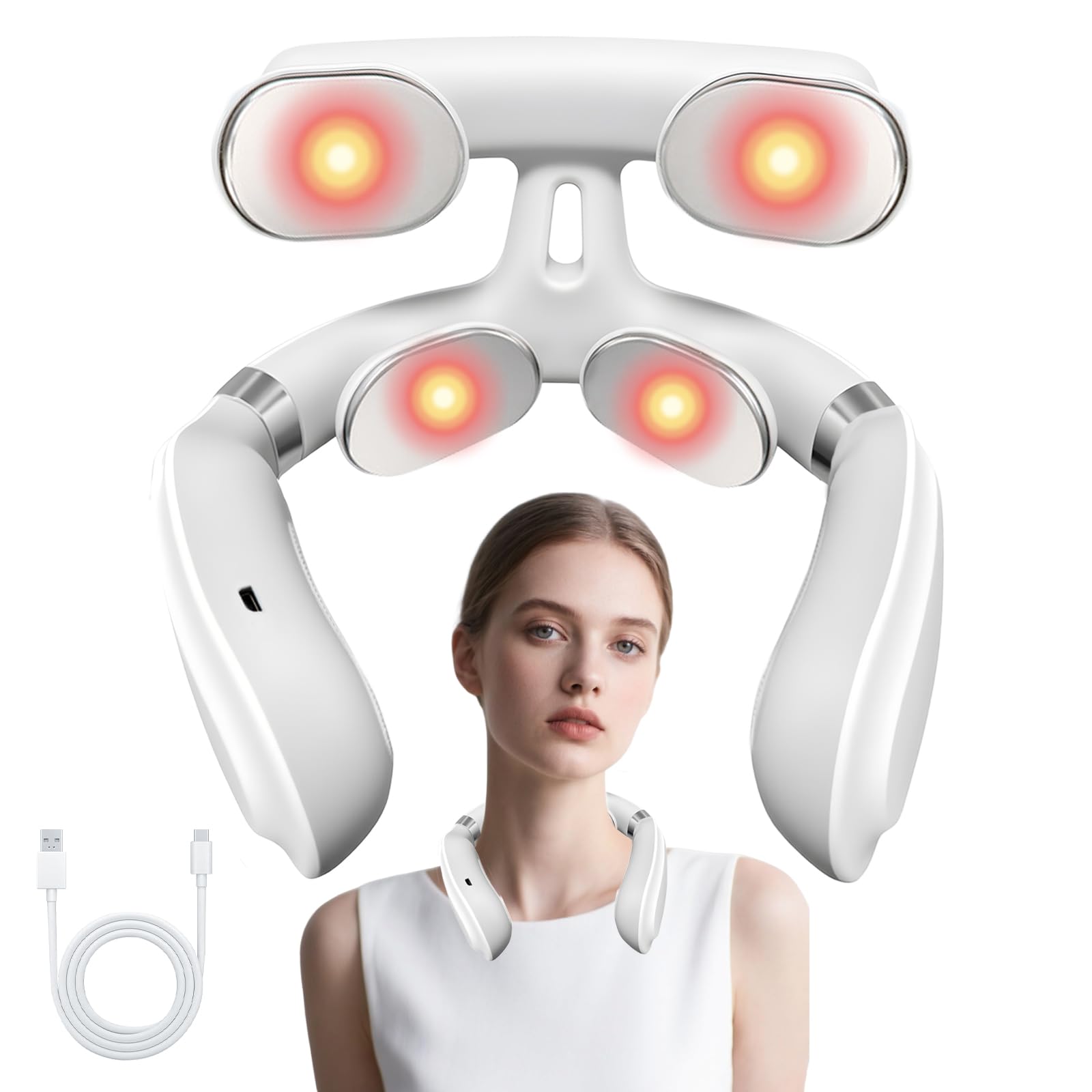 Magic Pro 2.0 Neck Massager - Upgraded Neck Massager Ergonomic