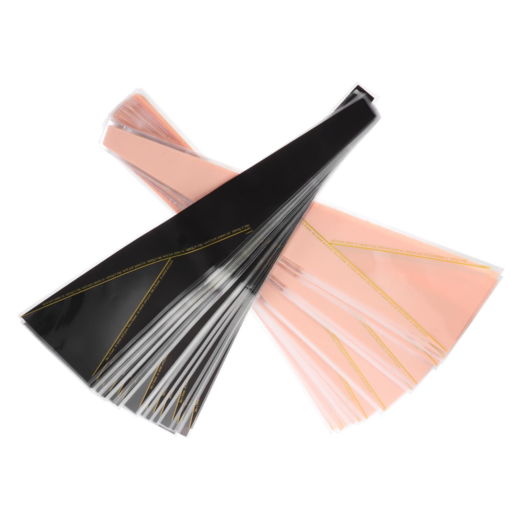 KOMBIUDA 2 Packs Bouquet Sleeve for Single Rose Flower Wrap Transparent Flower Packaging Sleeves Total and Displaying