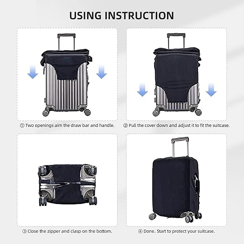 Miniatura 5 de Travel Luggage Cover Elastic Luggage Covers Game Video Gaming Pattern Suitcase Cover Luggages Protector for Travel Anti-Scratch Suitcase Covers for