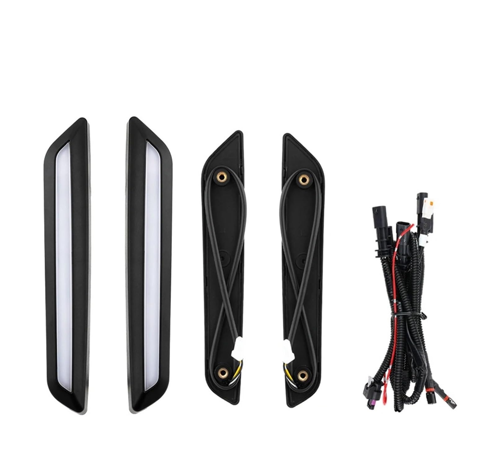 Parabrezza Per BMW Per R1250GS LC Per ADV Per Avventura Cupolino | Proteggi schermo per parabrezza Per R 1250GS 1250 Per GS 2018 2019 2020 2021(LED Trim Strip)