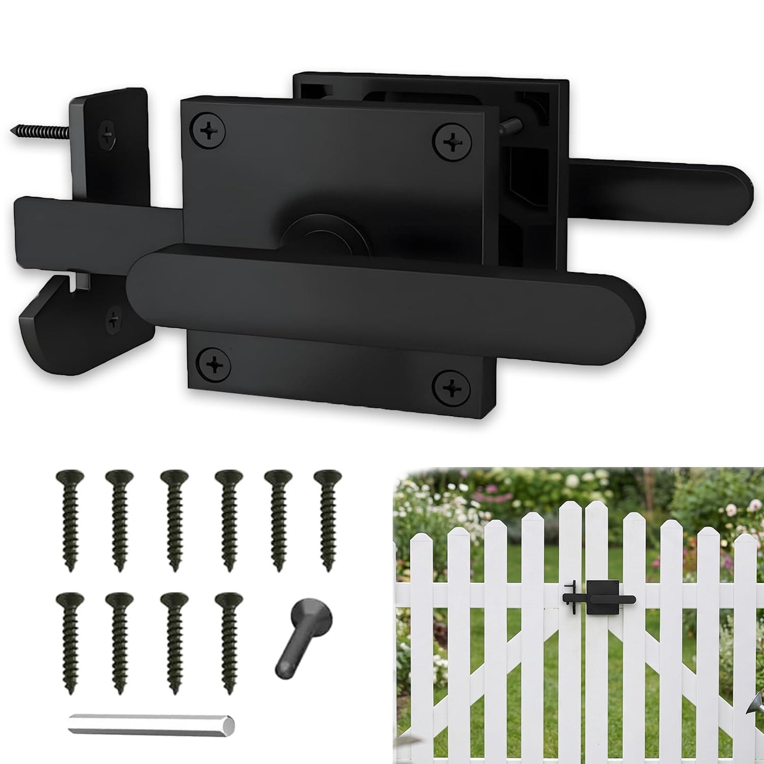 Photo 1 of Goaylate Heavy Duty Aluminum Gate Latch