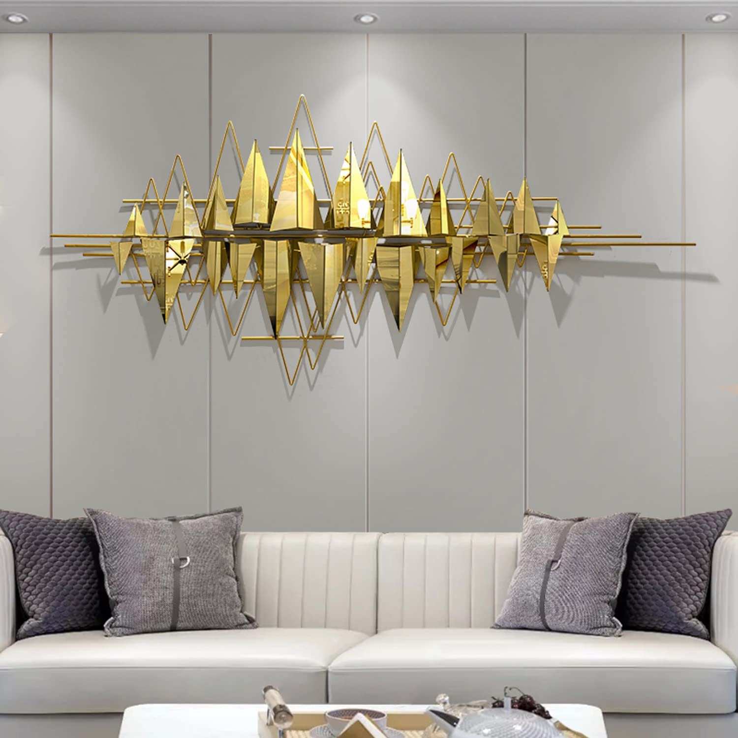 壁飾り　金色　金属製 壁飾り 金色 金属製