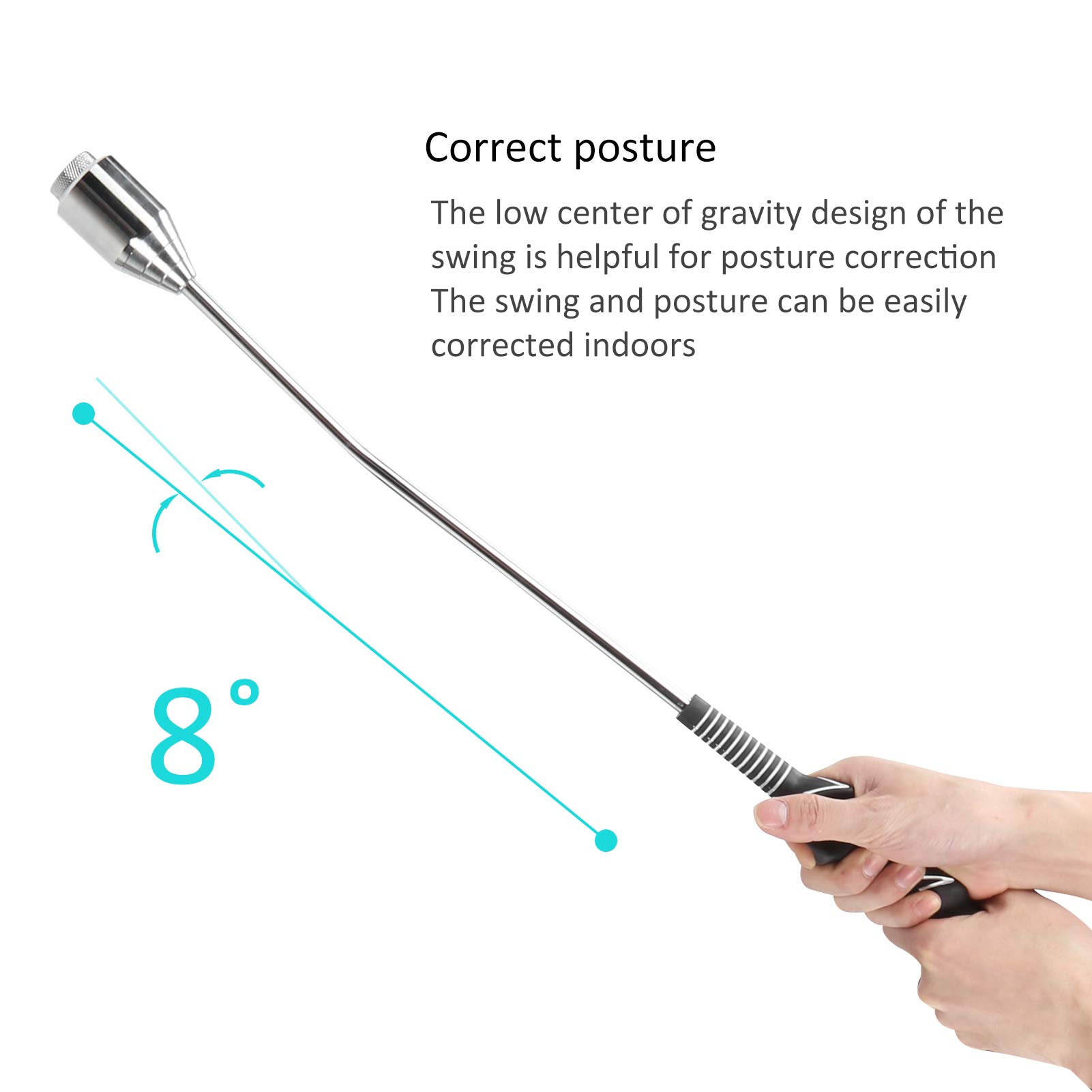 Swing Grip, 65,8 cm, aiuto per allenamento a bassa gravità, per esercizi sportivi, principianti, tempo libero