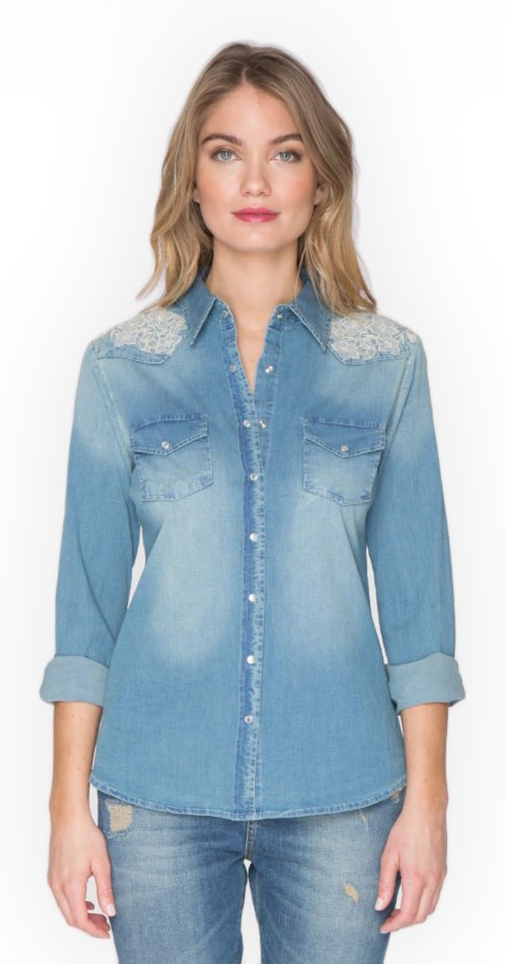 Denim Corene Western Shirt