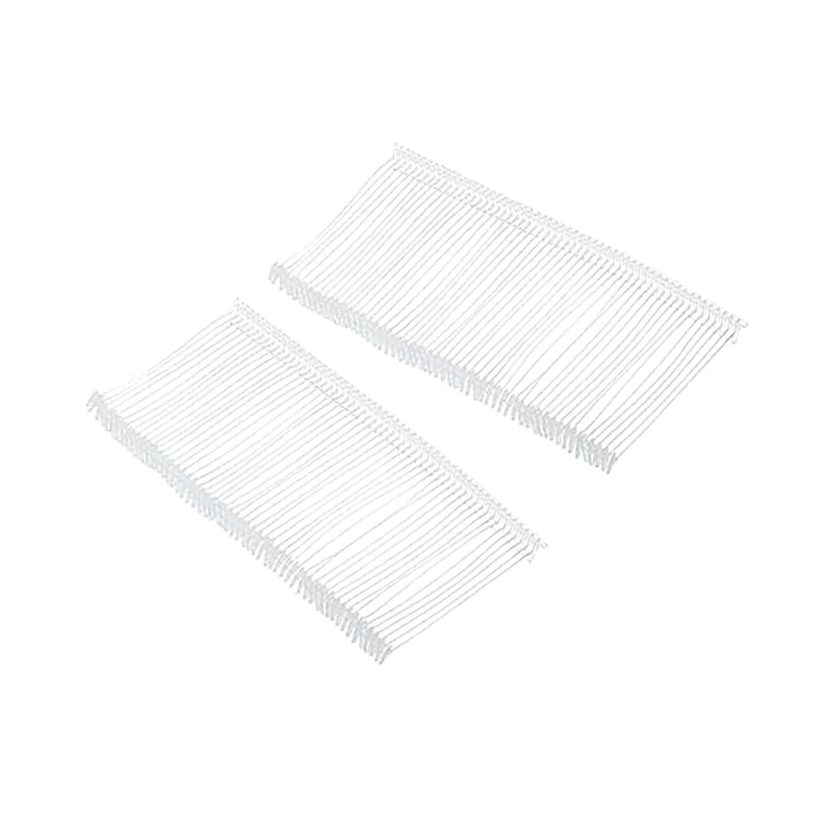 Soulnioi 1000PCS Plastic Tagging Barbs 4.5cm (1.77"), Clear Fasteners, Standard Tag Pins for Clothes Labels, Price Tags, Compatible with Tagging Guns for Shop or Warehouse