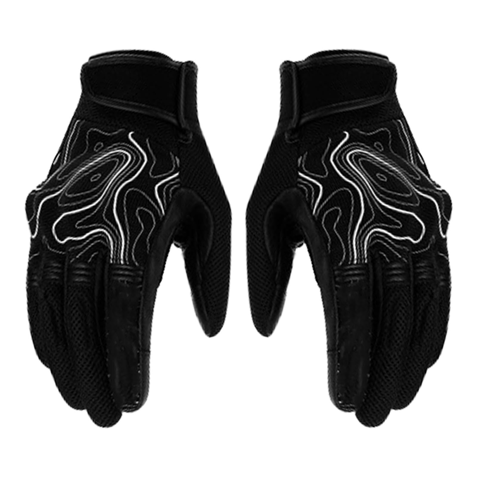 Guantes de ciclismo de dedo completo, guantes de ciclismo para hombres, guantes de ciclismo de invierno impermeables a prueba de viento - guantes de ciclismo de dedo completo, guantes de ciclismo