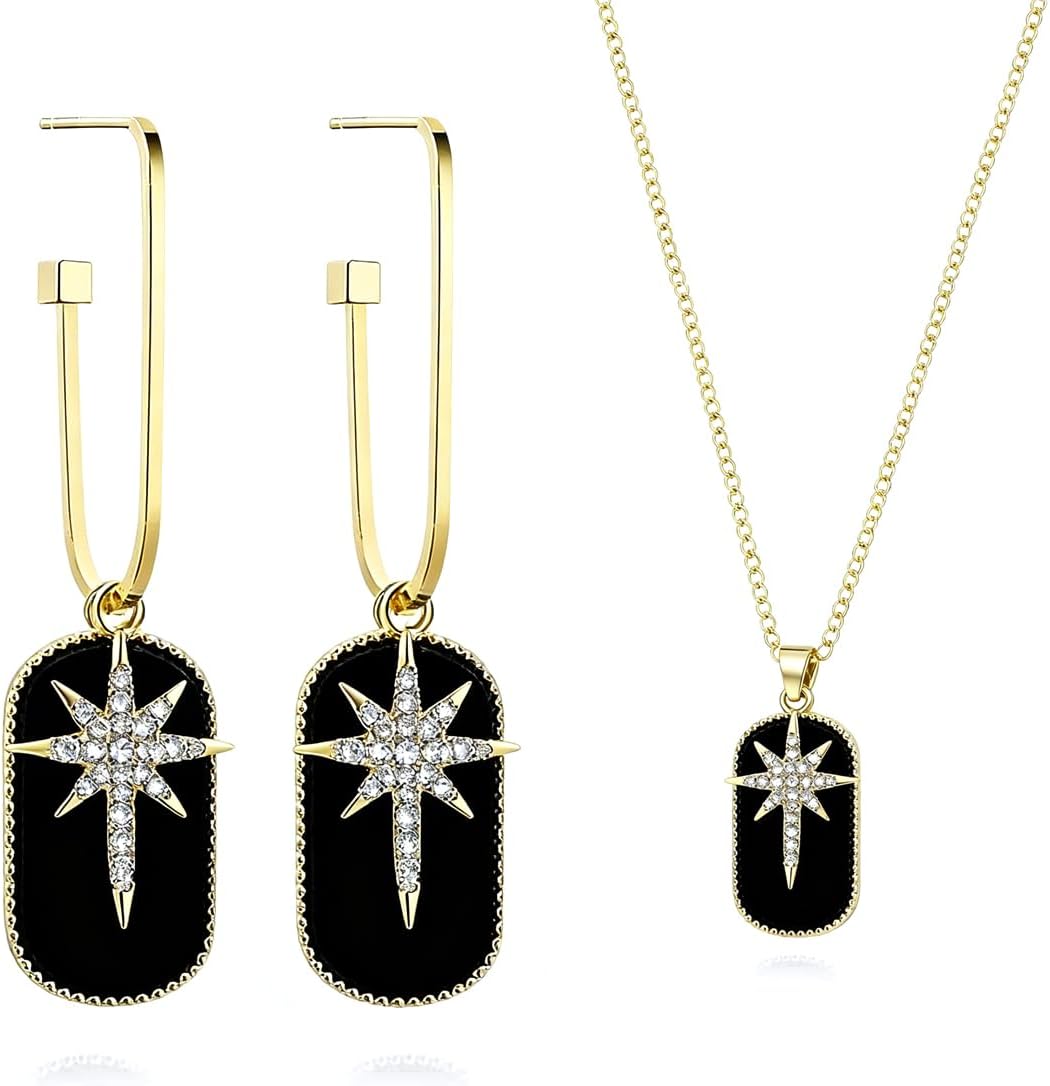 GLPAHA Dangle Earrings for women Sterling Silver Unique design Multiple wearing styles