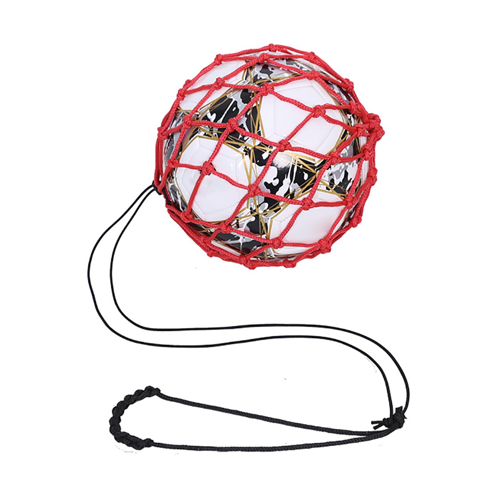 KAIXINXIN Handle Soccer Kicking Trainer with Lock Net Designs Soccer Bungees Training Juggling Net Fit Soccer Size 3 4 5