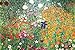1art1 Gustav Klimt Poster Papier Peint Autocollant - Jardin De Fleurs, 1906-08 (180 x 120 cm)