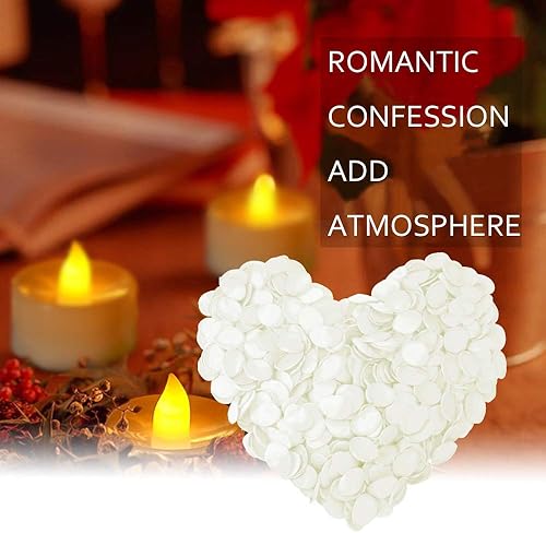 Miniatura 4 de 1000 pétalos de rosa de seda artificial, para decoración de bodas, fiestas