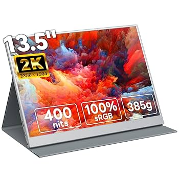 モバイルモニター 13.5インチ380g 非光沢IPS 2K 2256x1504 Amazon.co.jp: KEEPTIME モバイルモニター 13.5インチ 2K解像度