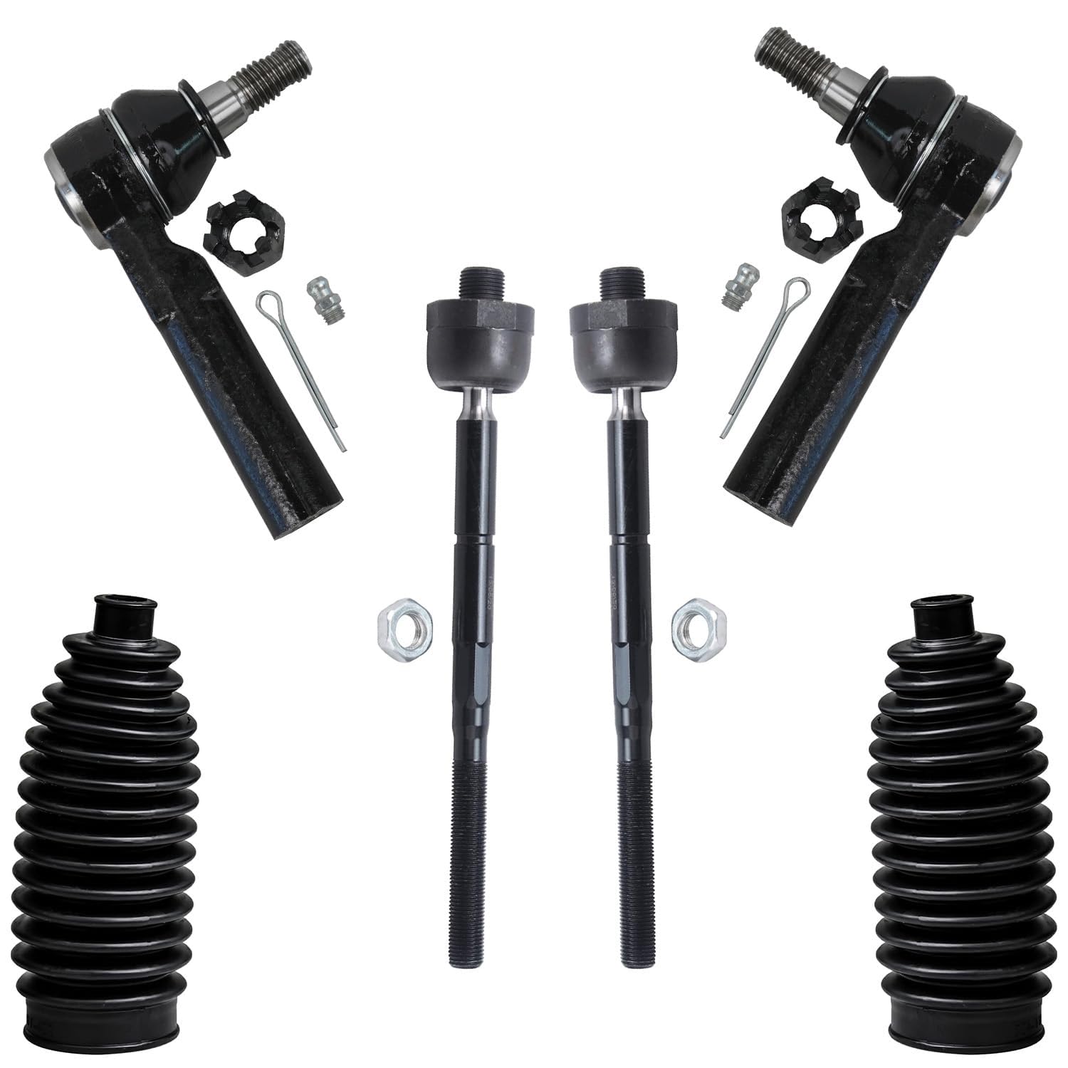 Amazon.com: Detroit Axle - Front Tie Rods Kit for 2004-2005 Chevy