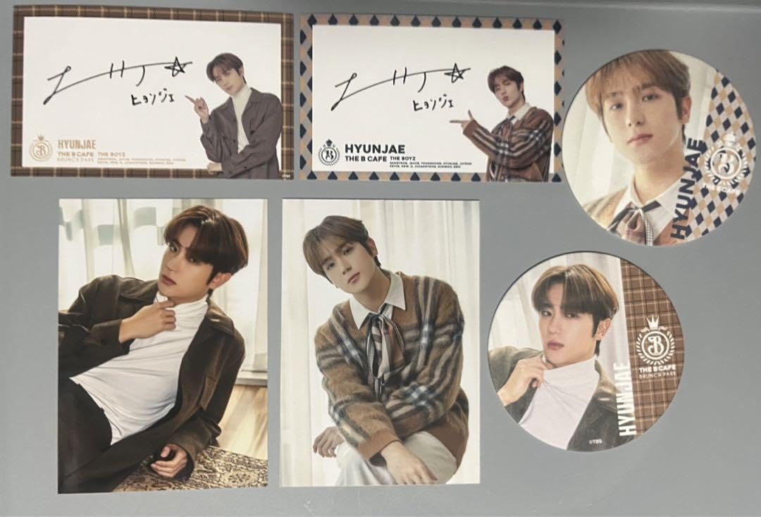Theboyz ヒョンジェ カフェ トレカ