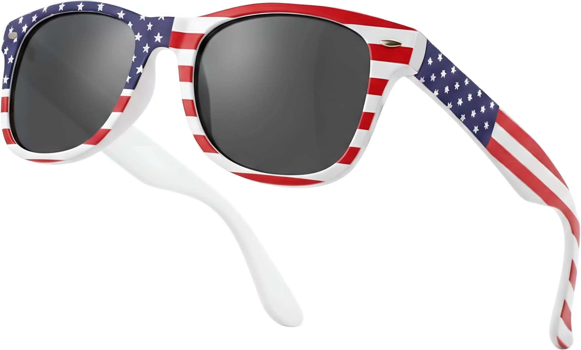 Drifter Sunglasses UV400 Protection White USA Classic Style Retro Sun Shades Eye Glasses Unisex For Men Women Travel & Fashion – Lightweight Frame Fashion Eyewear Outdoors