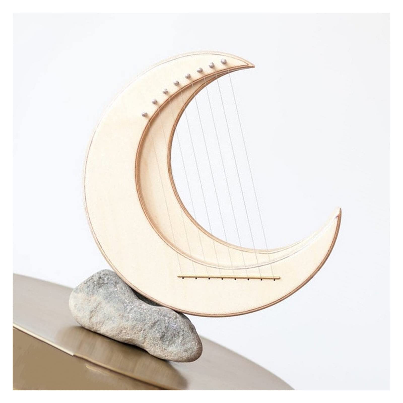 Harfen Harfe Musikinstrumente Holzminiatur 8-saitige Harfe 11-saitige Instrumentos Musicales Saiteninstrumente (Color : 2)
