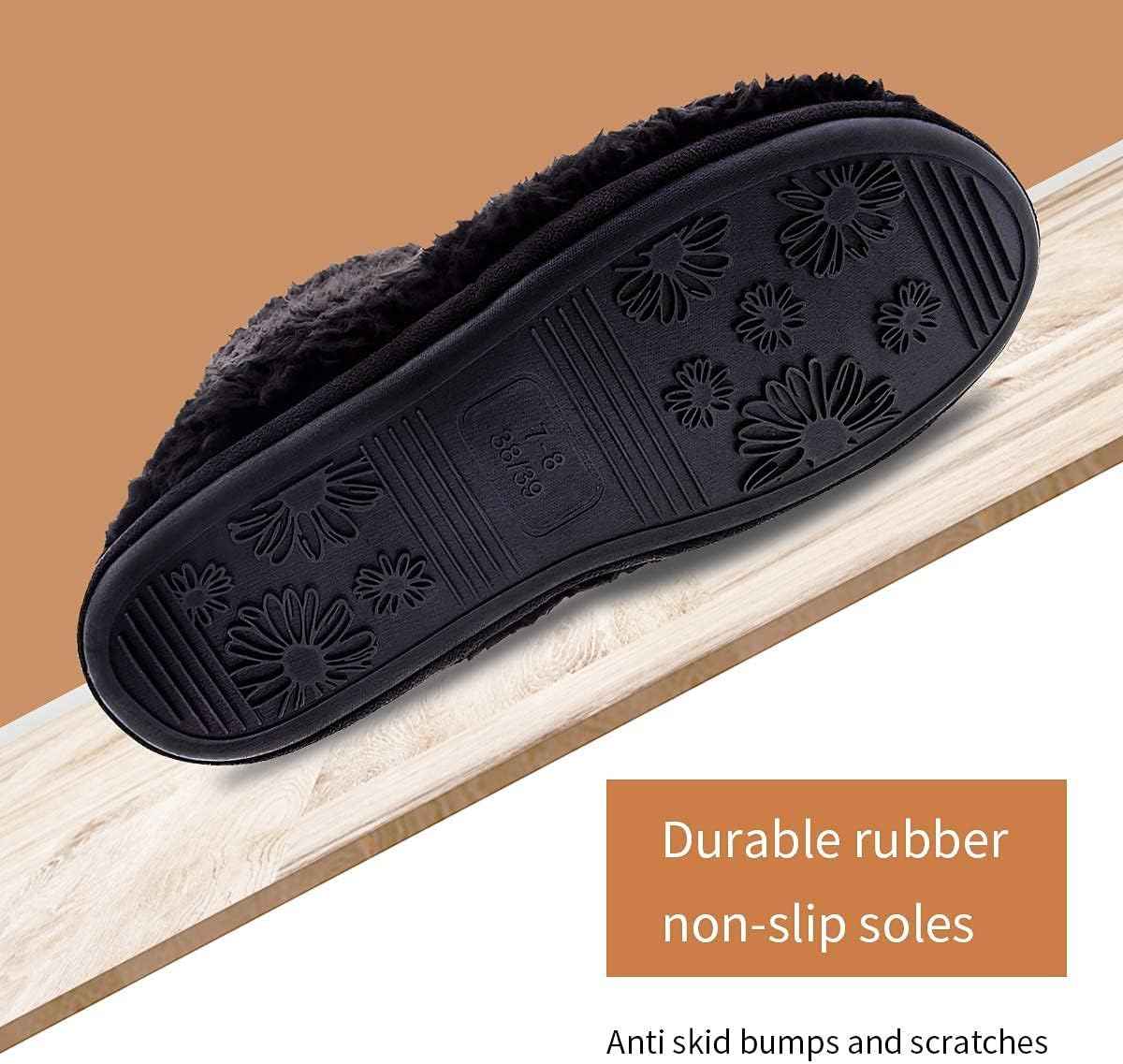 MIXIN Womens Slipper Boots for Women Cozy Memory Foam House Slippers Indoor Outdoor Slippers 5 61BZHub18dL. AC SL1200