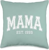 Vista 1 de Mama Est 1999 Custom Mom Personalized Mothers Day Customized Throw Pillow