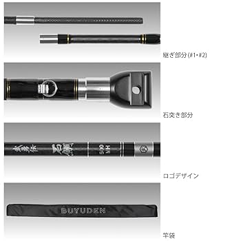 Ryuyan PRECIO 500 MH 石鯛竿 Amazon | プロマリン(PRO MARINE) ロッド レジェンダー豪腕石鯛