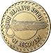 Wendells Healing Spirit Of Recovery Native American Feather Bronze Medallion Chip