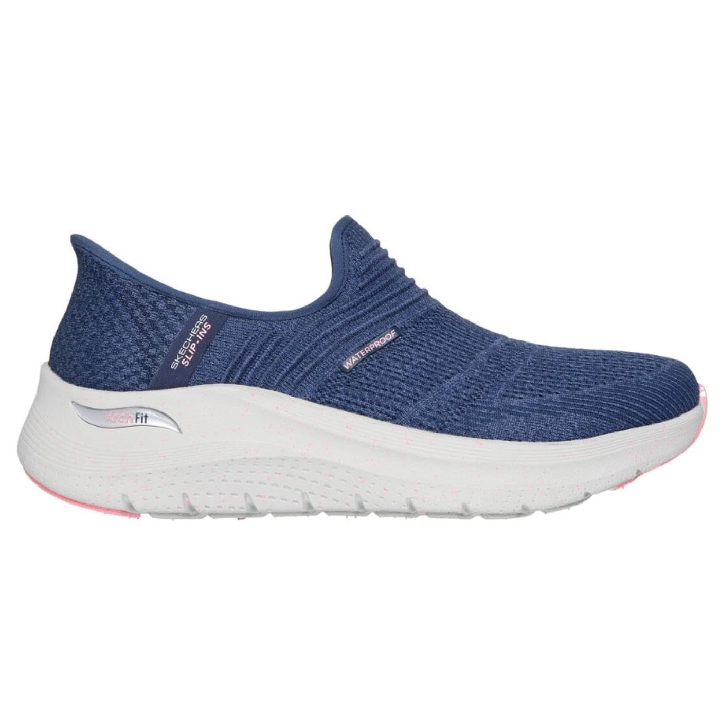 Skechers Slip-ins Arch Fit 2.0 - Zapatillas para Mujer, Color Azul Marino y