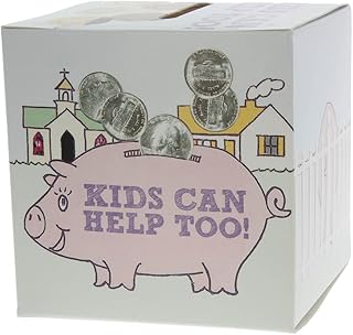 Kids Can Help Too Offering Banks, Pkg of 50 Sunday School Giving