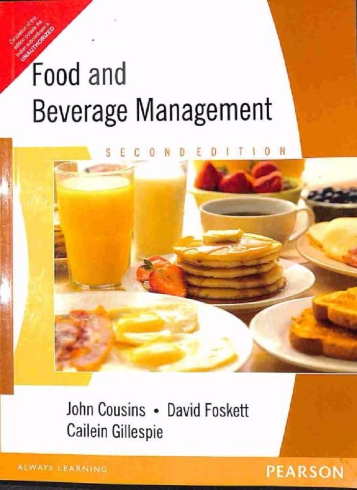 Food and Beverage Management, 2e