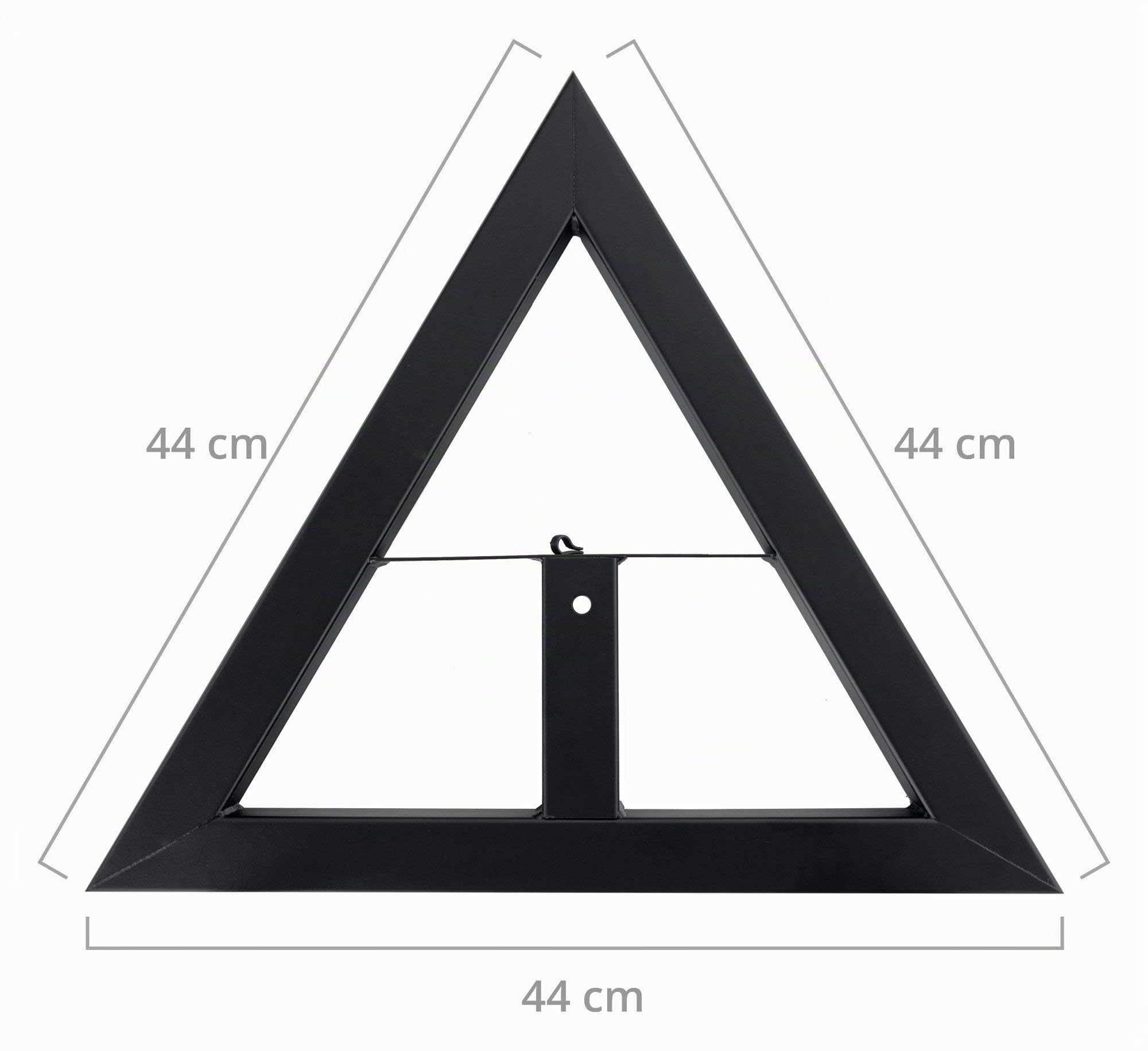Pronomic SLS-10 Soporte de altavoz para monitor de estudio - Altura ajustable de 80 cm a 130 cm, base triangular, pies de goma, pies con pinchos, acero, placa de soporte con tiras de goma - Negro