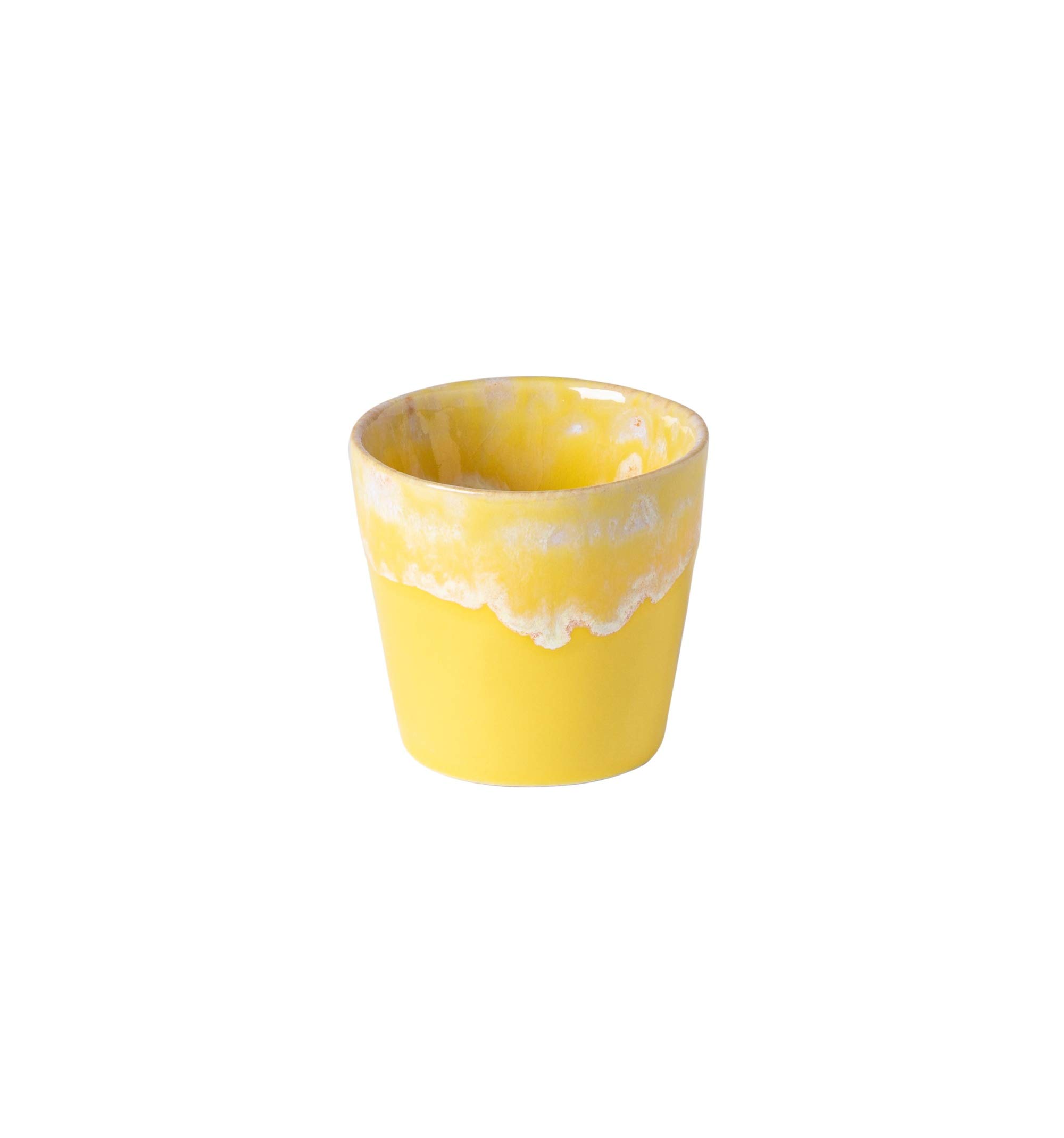 Costa Nova, Grespresso collection, Vaisselle en grès, Tasse espresso, jaune, 0.09 L, 6 pièces