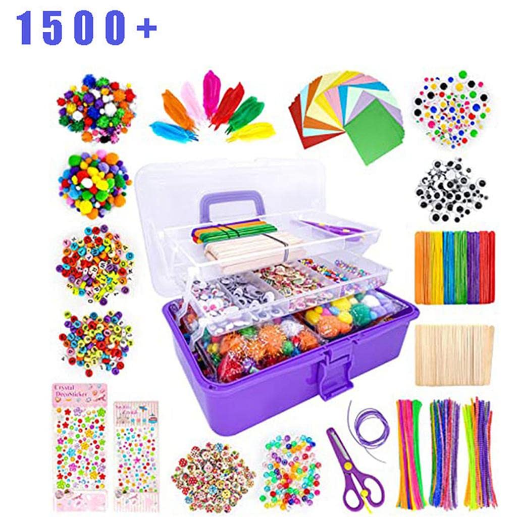 Oshhni de Suministros para Manualidades, Set de Regalos Navideños - Amarillo