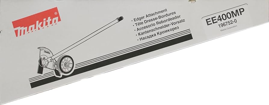 ぽん　0807 Makita 196752-0 Ee400Mp Edger Attachment Set, Multi-Colour