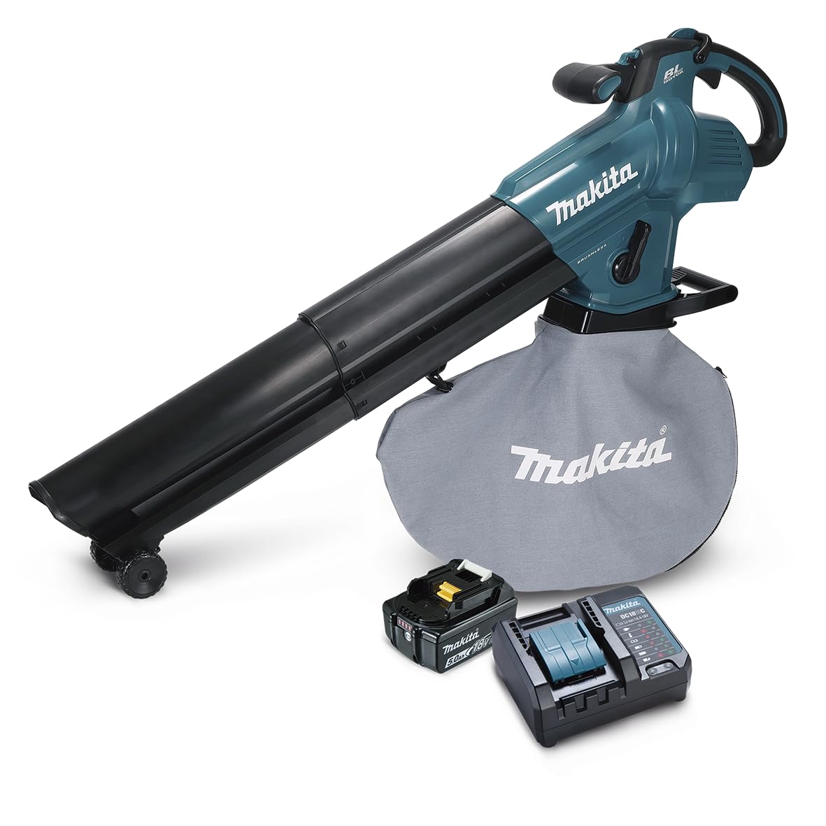 Aspirateur souffleur broyeur 18V LXT (1x5.0Ah) - MAKITA DUB187T001