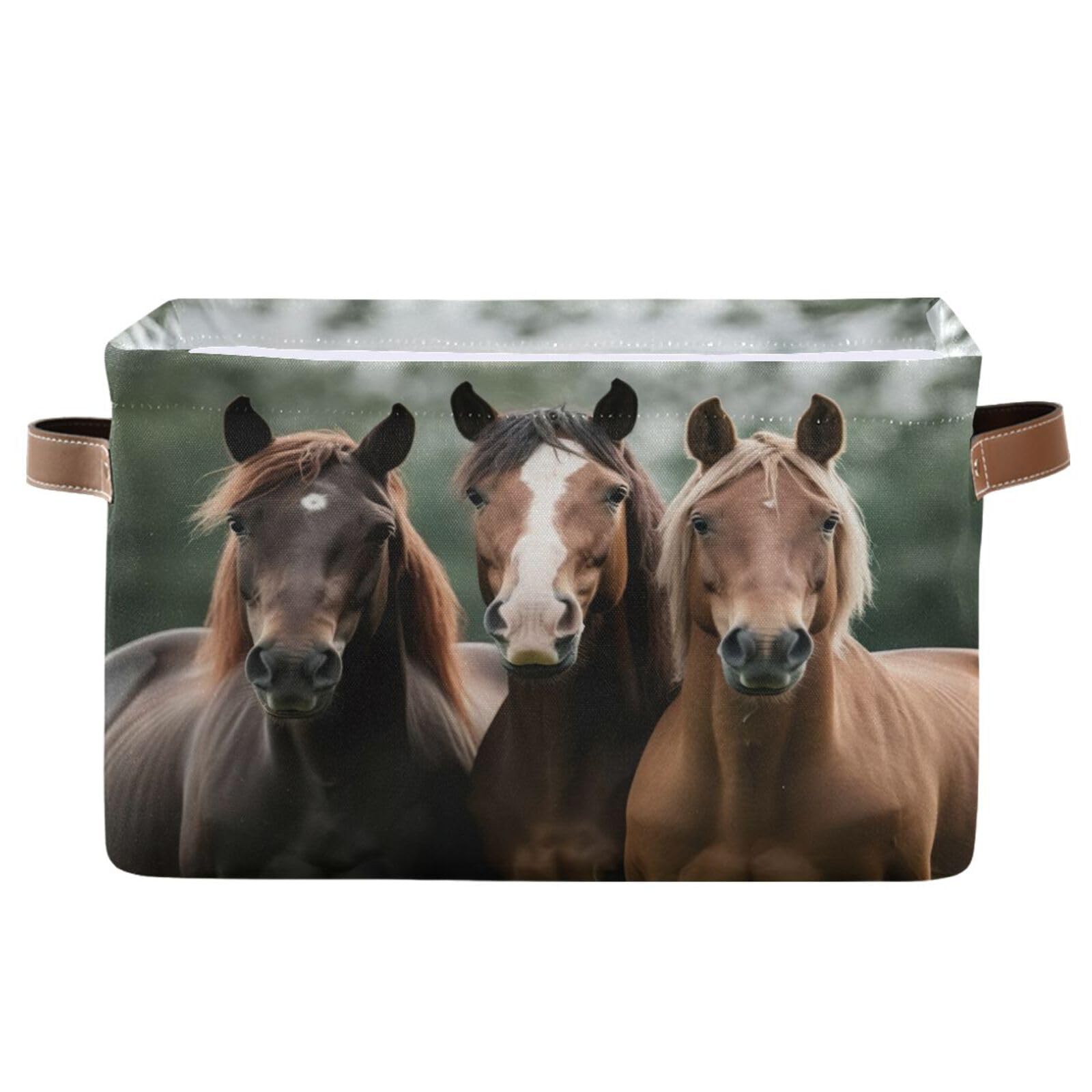 STAYTOP Large Storage Basket Collapsible Toy Storage Bins Waterproof Laundry Basket with Handle.Used for Home Closets, Offices, Bedrooms, Kids Toy and