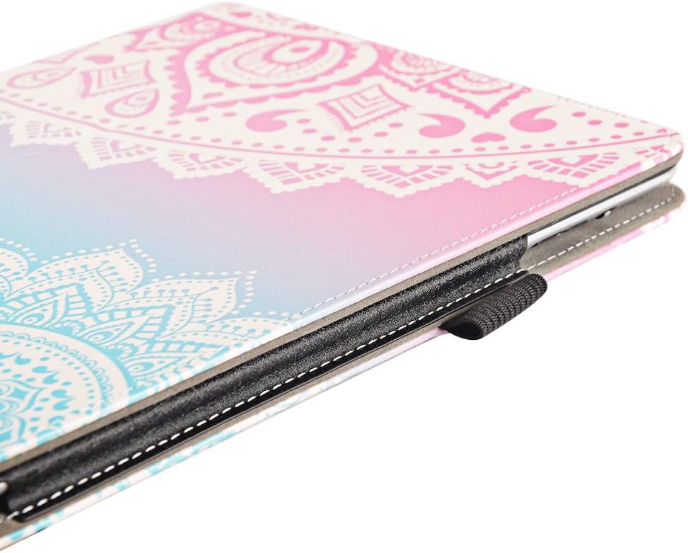 iPad 2/3/4 Case, UrSpeedtekLive Premium PU Leather Folio Stand Smart Case Cover w/Auto Wake/Sleep for Apple iPad 2, iPad 3 & iPad 4th Generation with Retina Display,Mandala