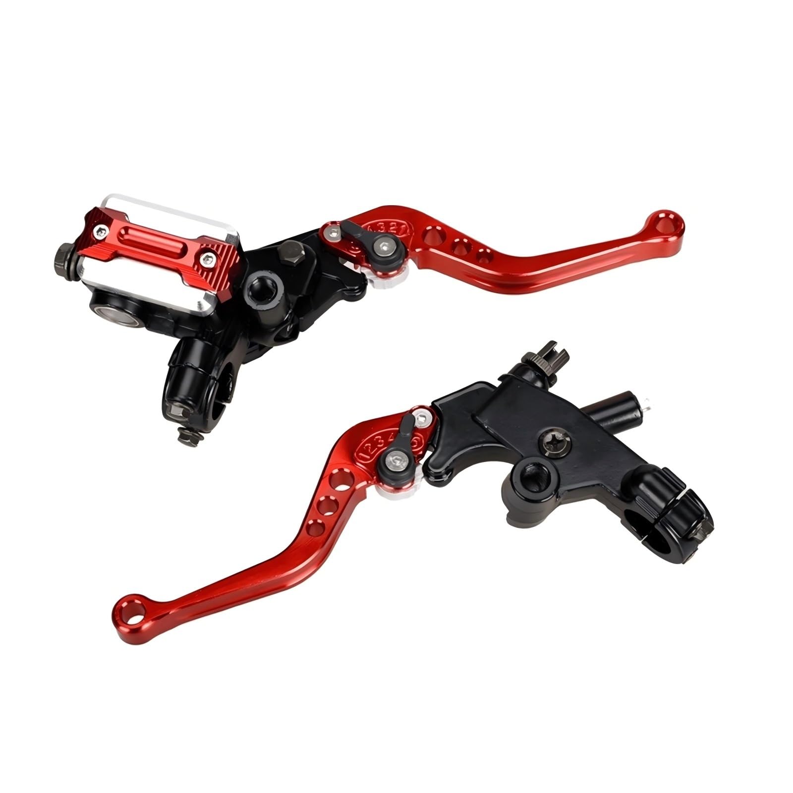 Mango de embrague de motocicleta universal 7/8 y manetas freno manillar CNC aluminio para moto