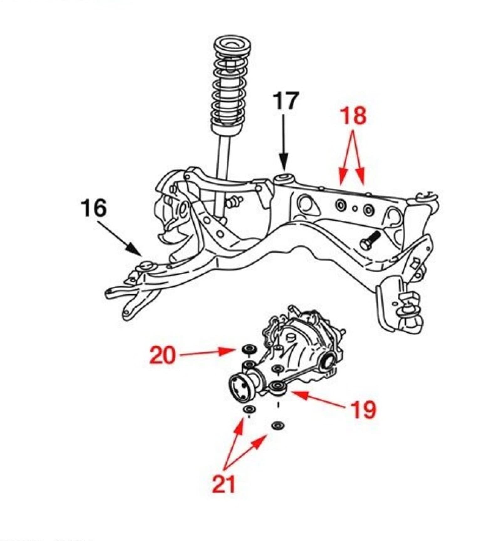 Amazon | nismo (ニスモ) ブッシュパーツ インシュレターデフ マウント