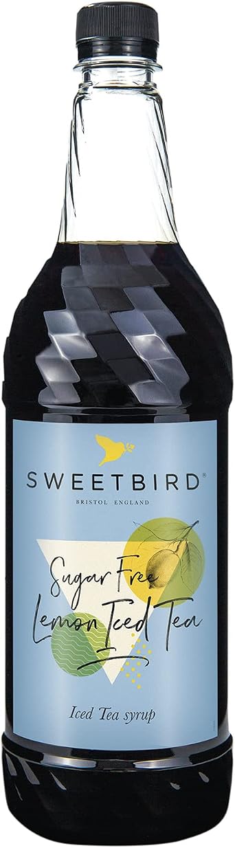 Sweetbird Sugar-free Lemon Iced Tea Syrup 1 Litre - Vegan Friendly