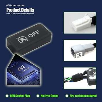 Auto Start Stop Engine System Eliminator for Subaru Forester 5th Gen 2019UP | Auto A Off Canceler Device Cable Delete Disable Cancel Start-Stop Function for Forester 2019 2020 2021 2022 203 2024 2025